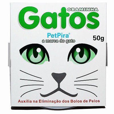 Pet Pira Graminha Para Gatos 50G
