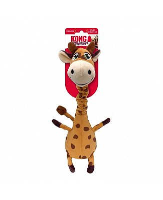 Brinquedo para Cães Kong Shakers Bobz Giraffe Medium (SHKB23)