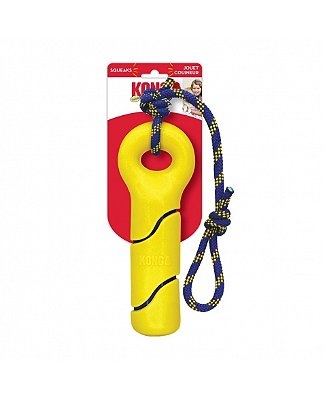 Brinquedo para Cães Kong Squeezz Tennis Buoy W/ Rope Medium (PCT24)