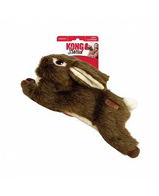 Brinquedo para Cães Kong Wild Low Stuff Rabbit Medium (WILS21)