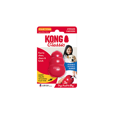 Brinquedo para Cães Kong Classic X-Small (T4)