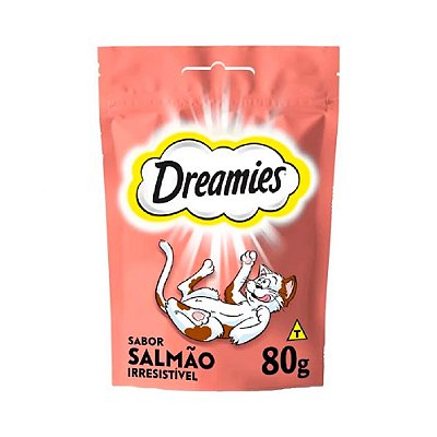 Petisco para Gatos Dreamies Salmão 80g