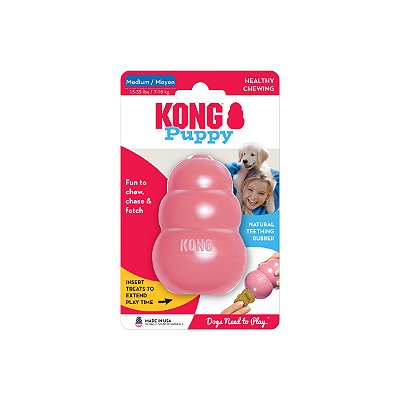 Brinquedo para Cães Kong Puppy Medium (KP2)