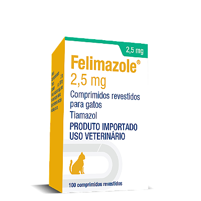 Felimazole 2,5mg - 100 comprimidos