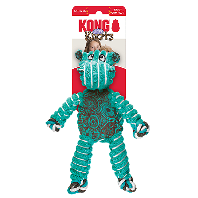 Brinquedo para Cães Kong Floppy Knots Hippo Small/Medium (NKF34)