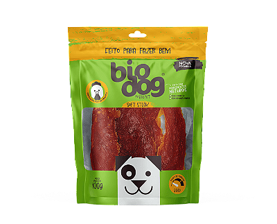 Petisco para Cães Biodog Gourmet Soft Steak 100g
