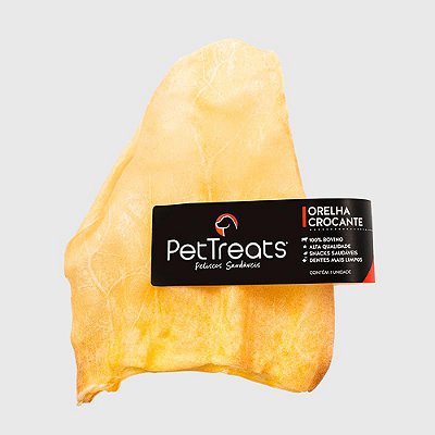 Petisco para Cães Pet Treats Orelha Crocante 1 unidade