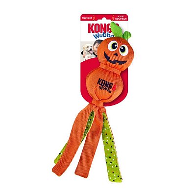 Brinquedo para Cães Kong Halloween Wubba Ballistic Pumpkin Large (HW24D115)