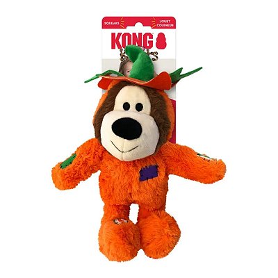 Brinquedo para Cães Kong Halloween Wild Knots Pumpkin Bear Medium/Large (HW24D111)