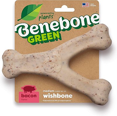 Brinquedo para Cães Benebone Green Wishbone Medium