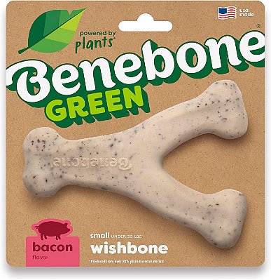 Brinquedo para Cães Benebone Green Wishbone Small