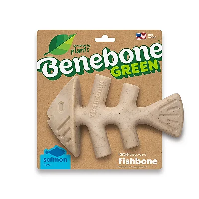 Brinquedo para Cães Benebone Green Fishbone Large