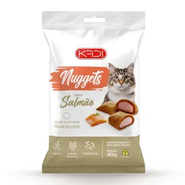 Petisco para Gatos Kadi Nuggets Salmão 40g