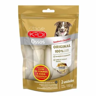Osso para Cães Kadi Osso Original Médio 2 unidades - 150g