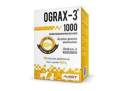 Ograx-3 1000 30 cápsulas