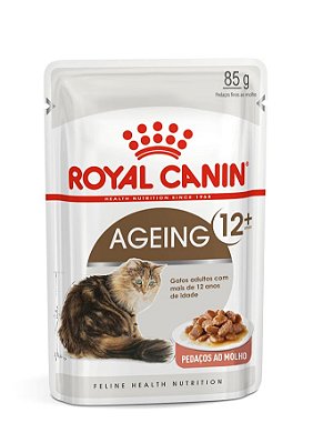 Ração Úmida para Gatos Royal Canin Sache Ageing +12 85g