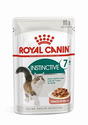 Ração Úmida para Gatos Royal Canin Sache Instinctive +7 85g