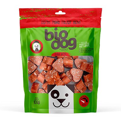 Petisco para Cães Biodog Gourmet Love Bits 100g