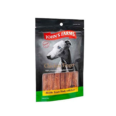 Petisco para Cães Johns Farms Tirinhas de Frango 100g