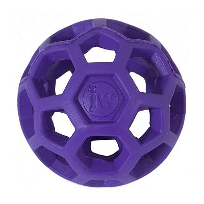 JW Bola Holee Roller cor Roxo Tam. M