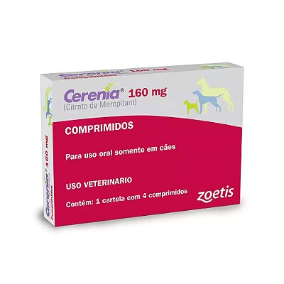 Cerenia 160mg com 4 Comprimidos