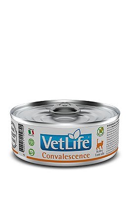 Ração Úmida para Gatos Vet Life Convalescence Lata 85g