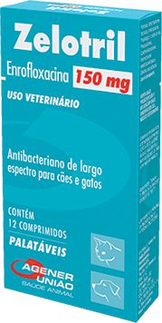 Antibiótico Zelotril 150mg - 12 comprimidos
