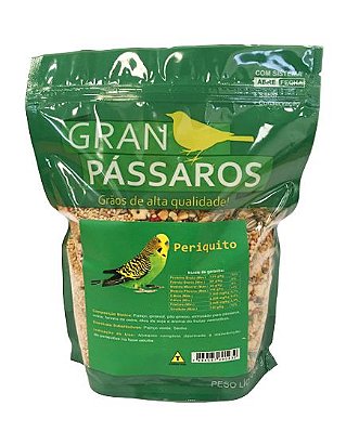 Gran Pássaros Periquito 500g