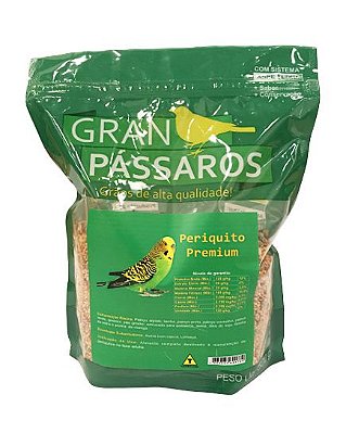 Gran Pássaros Periquito Premium 500g