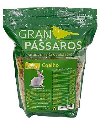 Gran Pássaros Coelho 500g