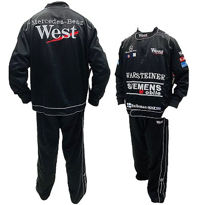 Conjunto Exclusivo McLaren WEST Mercedes F1 - Calça & Blusa