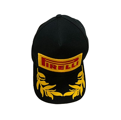 Boné Pirelli Podium F1 | Primeiro colocado | Preto
