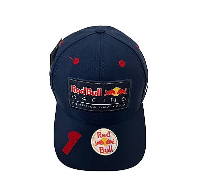 Boné Red Bull Racing - Max Verstappen #1 (Azul)