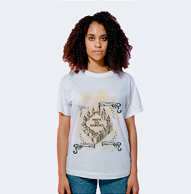 Camiseta Harry Potter | Mapa do Maroto