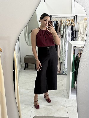 Calça Pantacourt Bianca