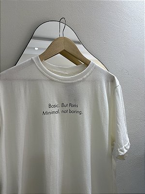 Tshirt Minimalista But Paris