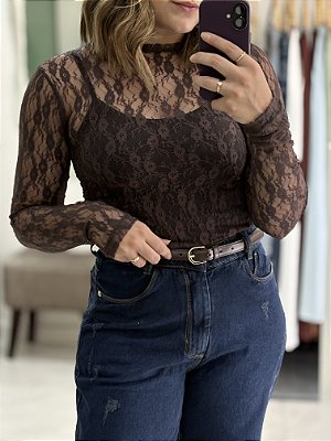 Blusa Renda