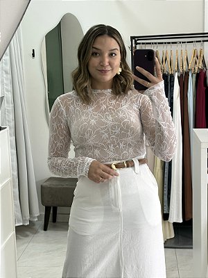 Blusa Renda