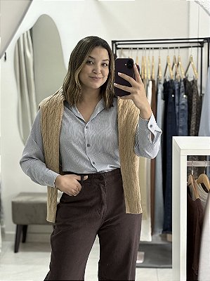 Camisa Eloah Listrada