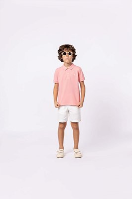 Gola Polo Rosa Claro Beabá - 858137