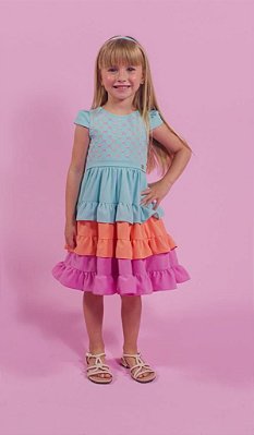 Vestido Verão Candy Dreams Petit Cherie  - 23216