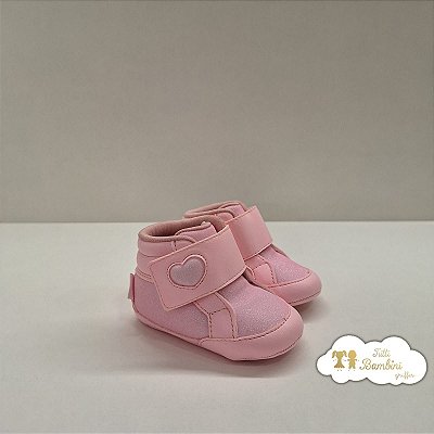 Sapato Nina Rosa Baby Tec Pampili - 421791/379695000