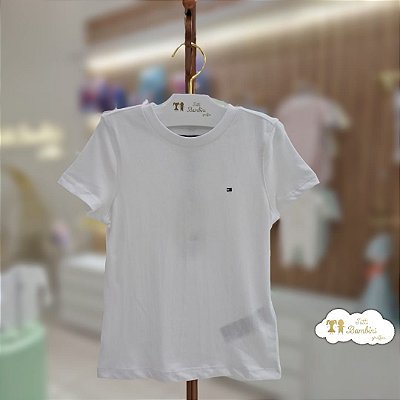 Camiseta Branca Tommy - 4140