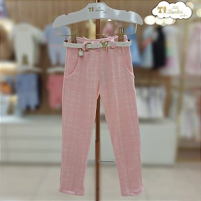 Calça Menina Yoloveyo Xadrez - 24113