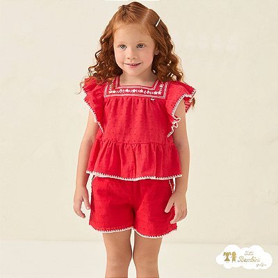 Conjunto Verao Celebration Vermelho 180/80 25 180