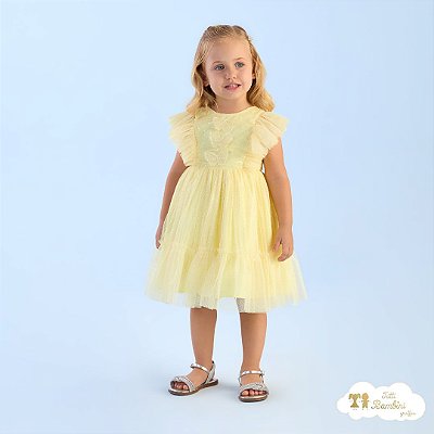 Vestido Verao Amarelo Paete Furta Cor 166/3125166