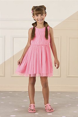 Vestido Tules Rosa Mon Sucré - 25400