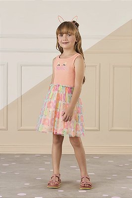 Vestido Lovely Cats Mon Sucré - 25192