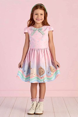 Vestido Litlle Cats Mon Sucre - 26032