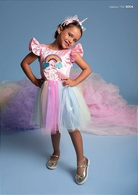 Rosa-vestido Unicornio Douvelin-8004